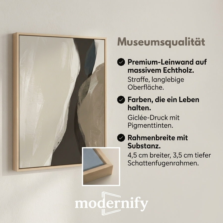 Abstrakte Bergsilhouette
