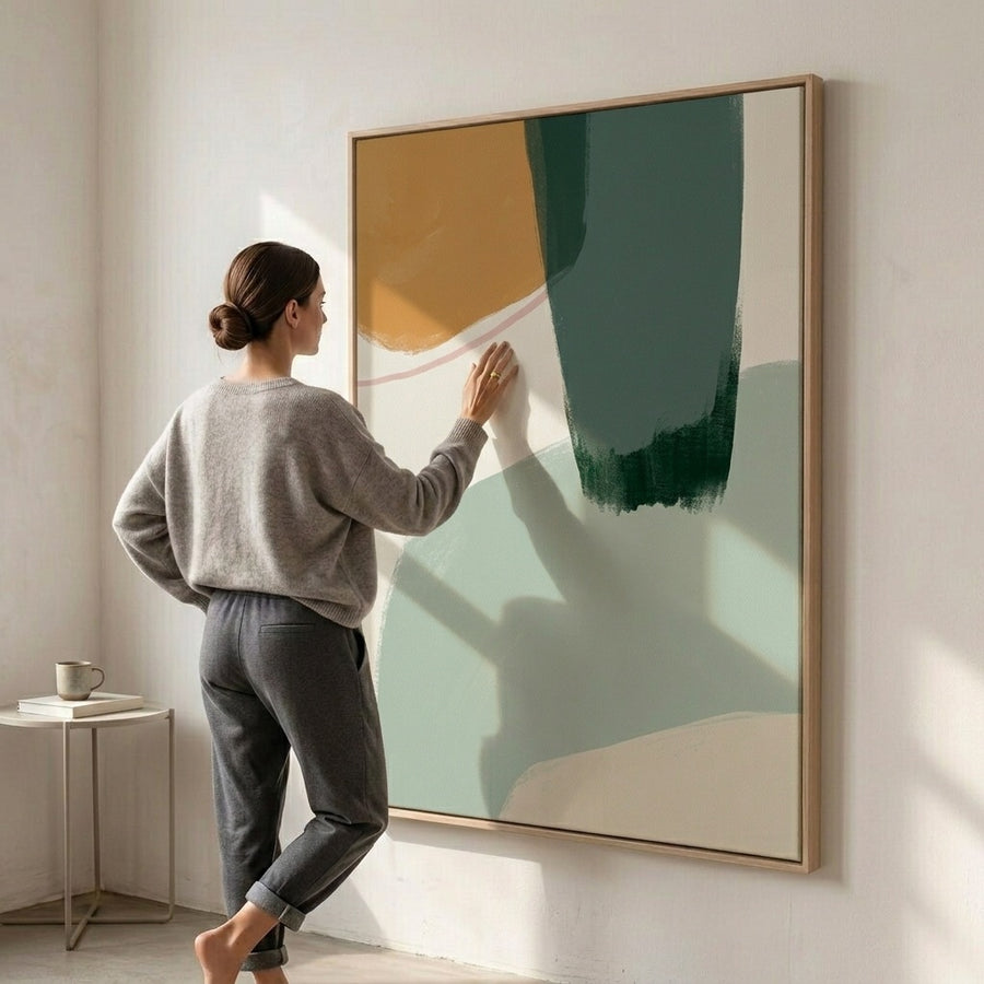 Aquarellkunst in Farbe