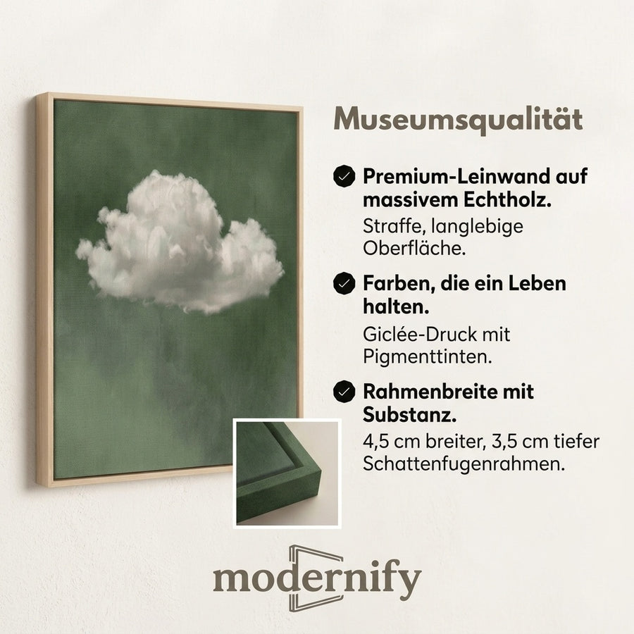 Minimalistische Wolke