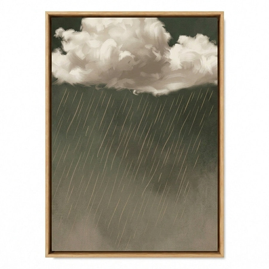 Schwere Regenwolken