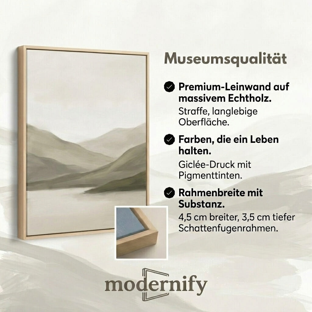 Ruhige Bergwelt