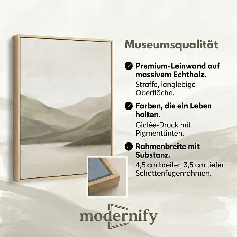 Ruhige Bergwelt