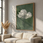 Sanfte Wolkenformation – gerahmtes Leinwandbild Modernify