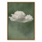 Sanfte Wolkenformation