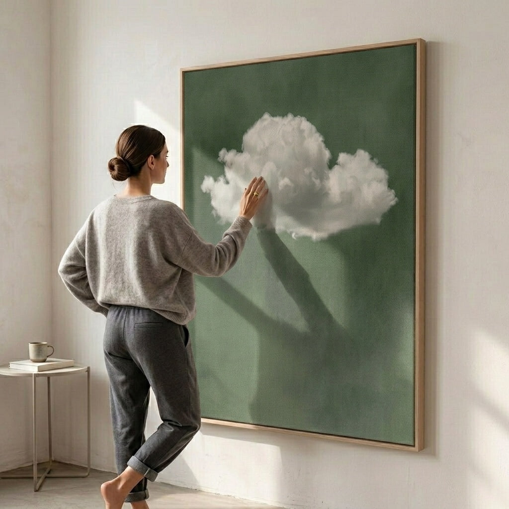Sanfte Wolkenformation