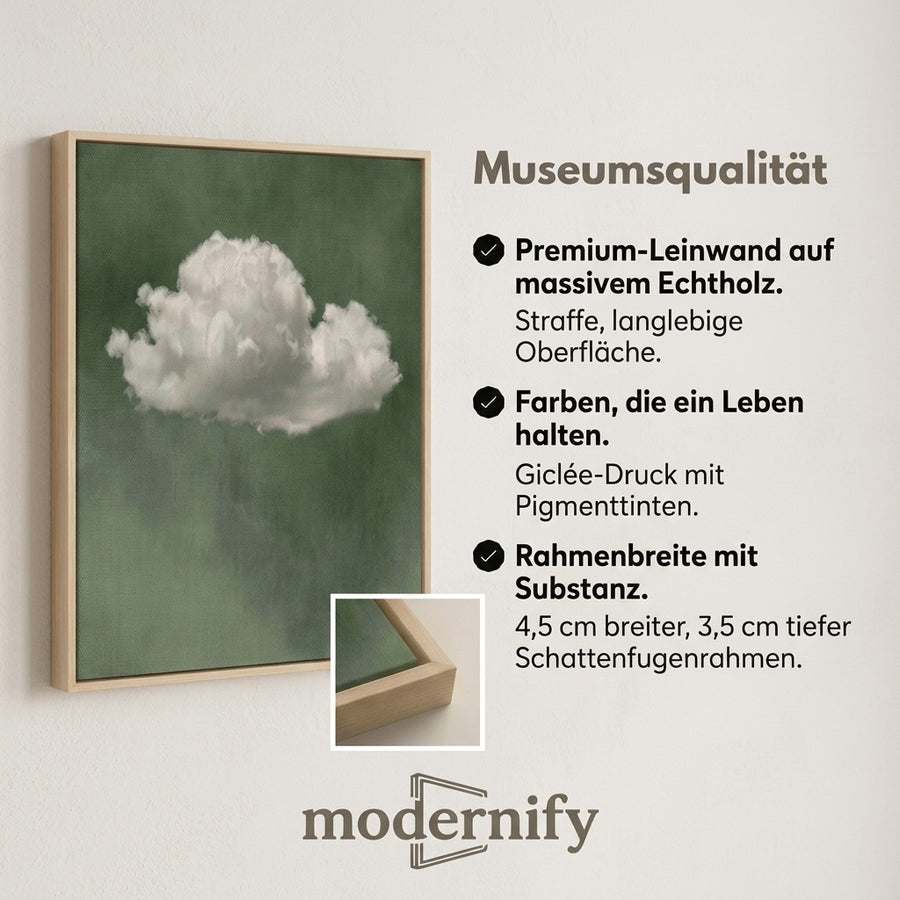 Sanfte Wolkenformation
