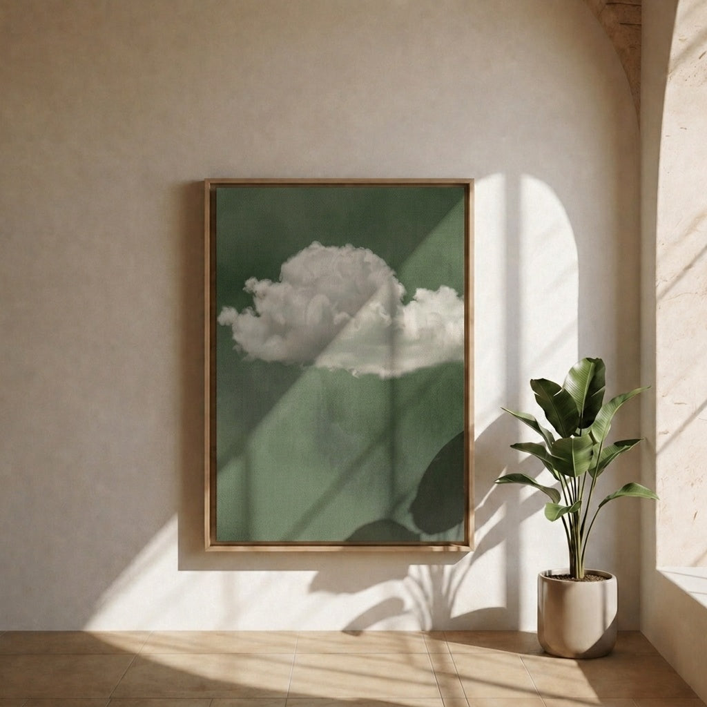Sanfte Wolkenformation