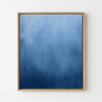 Blaue Wolkenlandschaft
