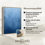 Blaue Wolkenlandschaft