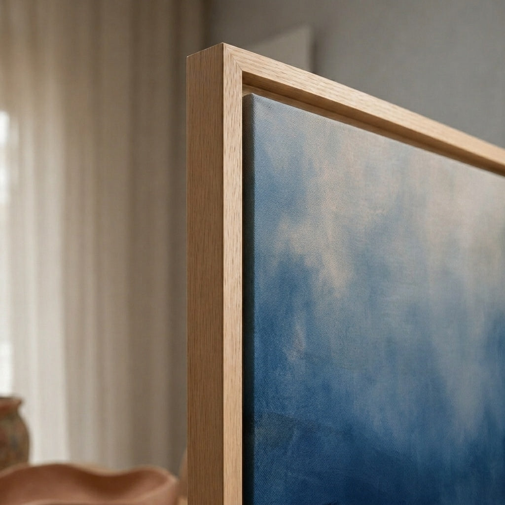 Blaue Wolkenlandschaft