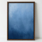 Blaue Wolkenlandschaft