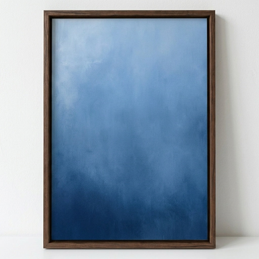 Blaue Wolkenlandschaft