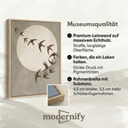 Mond und Vögel
