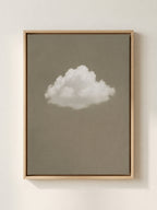 Weiße Wolke
