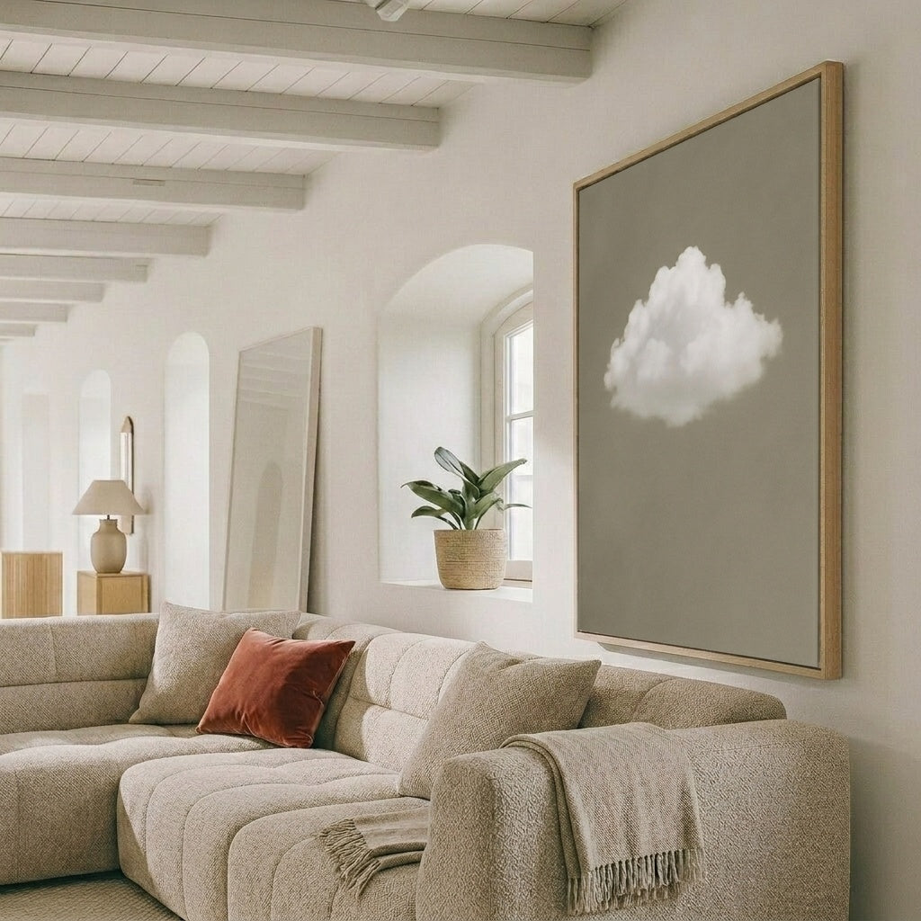 Weiße Wolke