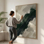 Aquarell in Blau