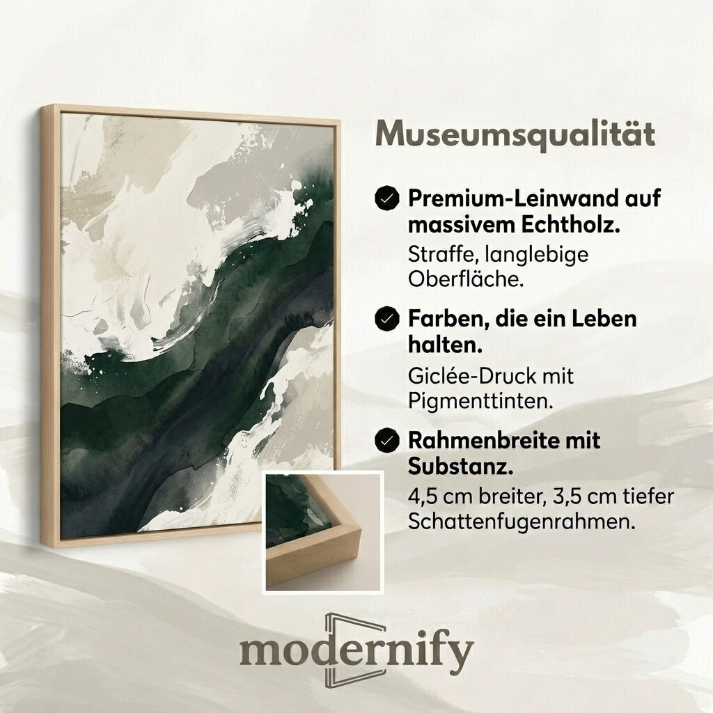 Aquarell in Blau