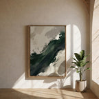 Aquarell in Blau