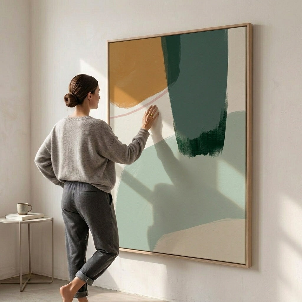 Aquarellkunst in Farbe