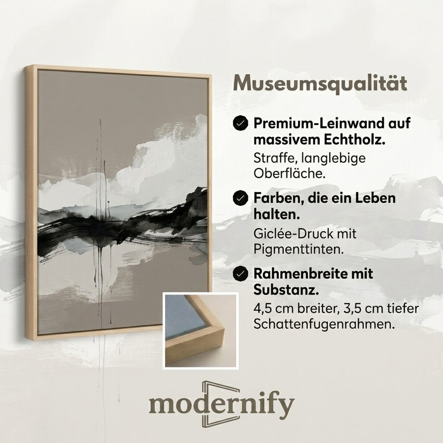 Tusche und Aquarell