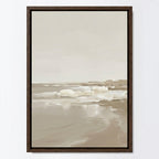 Aquarell-Seenlandschaft