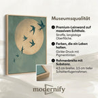 Vogel im Mondlicht