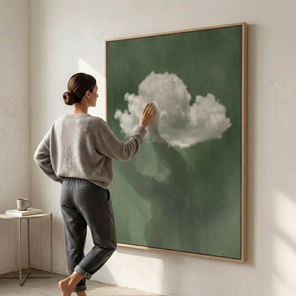 Minimalistische Wolke