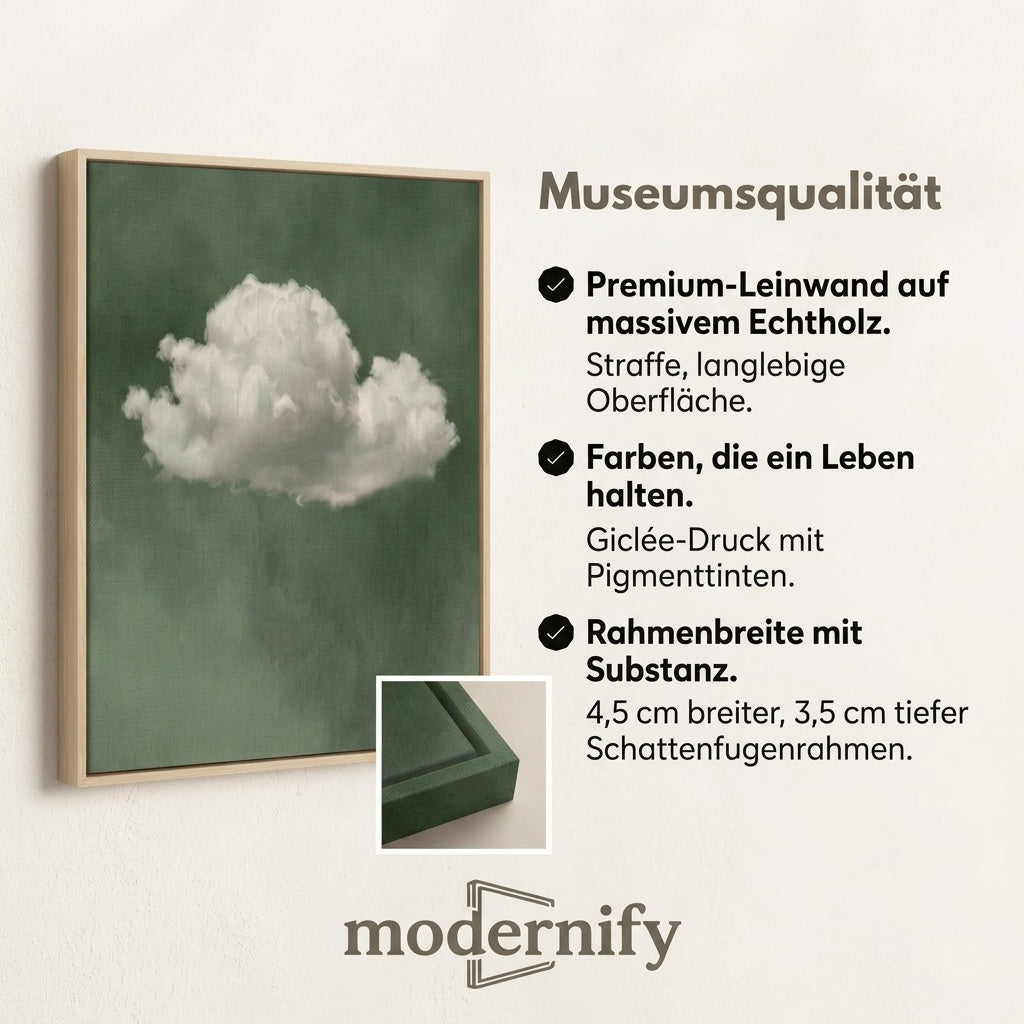 Minimalistische Wolke
