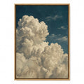 Dramatischer Wolkenhimmel – gerahmtes Leinwandbild Modernify