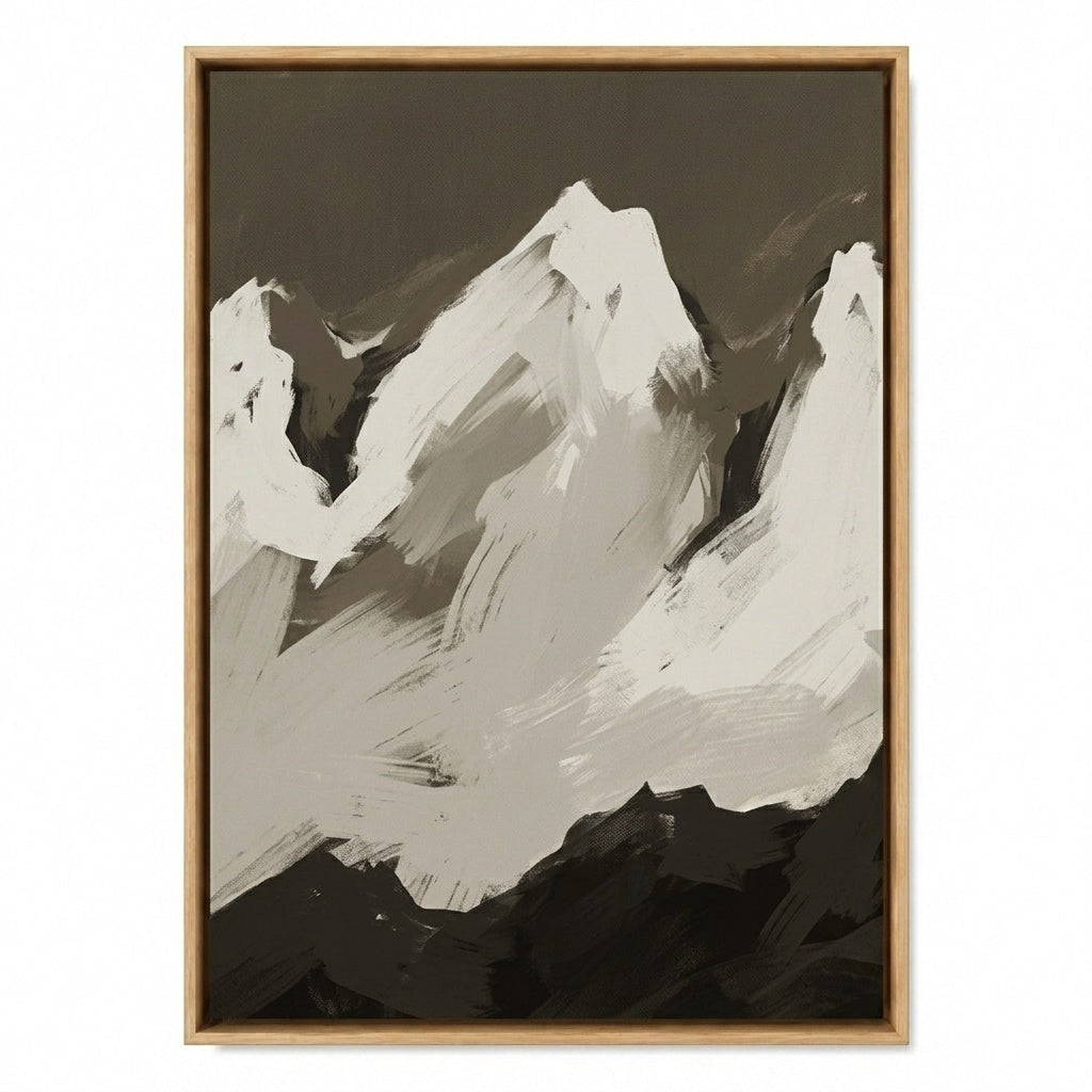 Dramatisches Bergmassiv