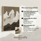 Dramatisches Bergmassiv