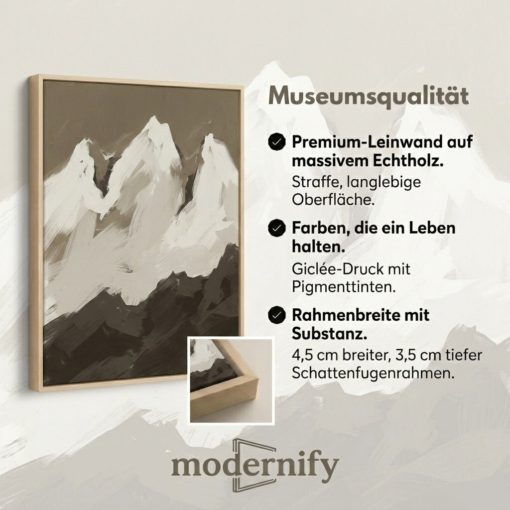 Dramatisches Bergmassiv