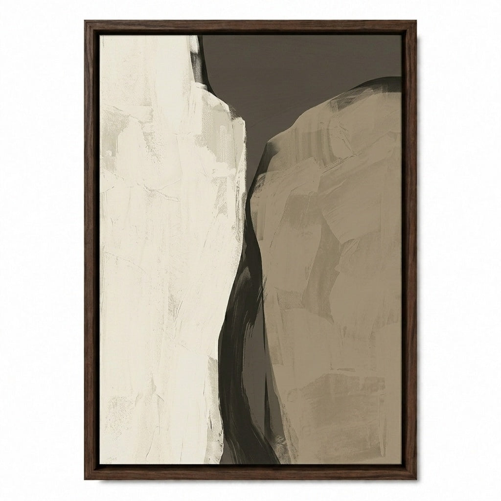 Abstrakter Felsen