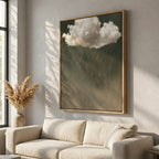 Schwere Regenwolken