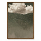 Schwere Regenwolken