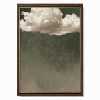 Schwere Regenwolken