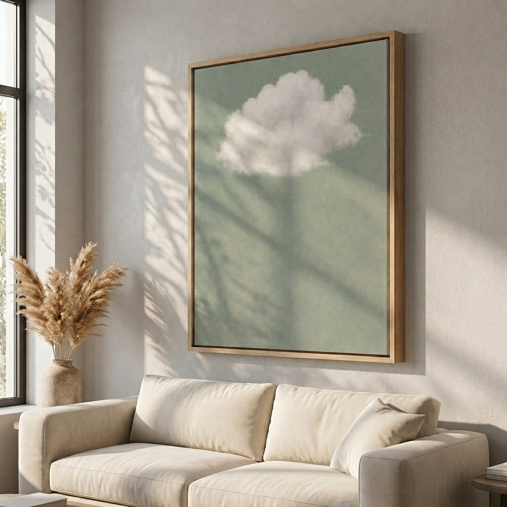 Weiße Wolkenwelt