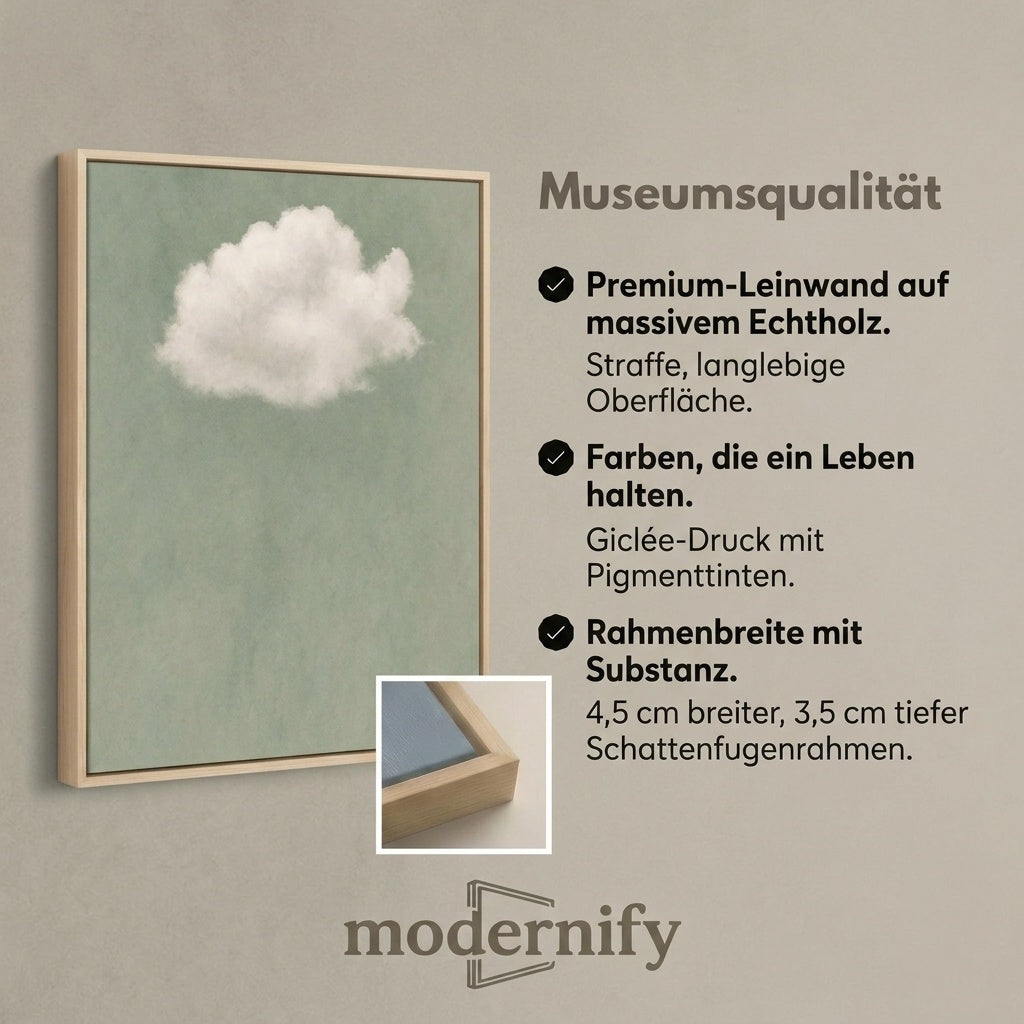 Weiße Wolkenwelt