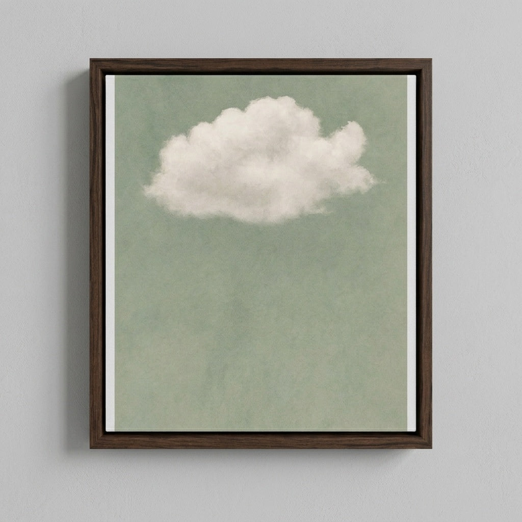 Weiße Wolkenwelt