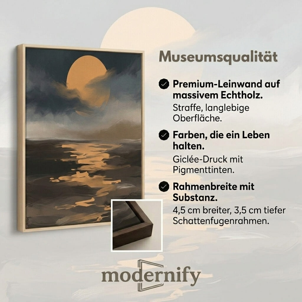 Dramatische Mondlandschaft