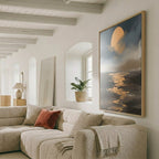 Dramatische Mondlandschaft