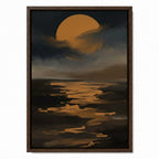 Dramatische Mondlandschaft