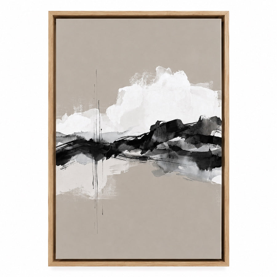 Tusche und Aquarell