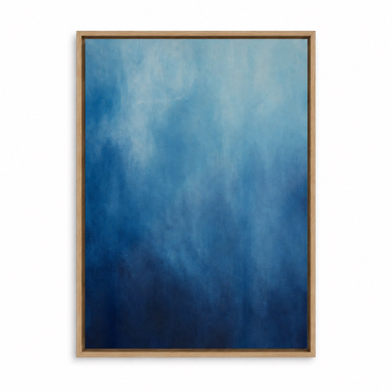 Blaue Wolkenlandschaft