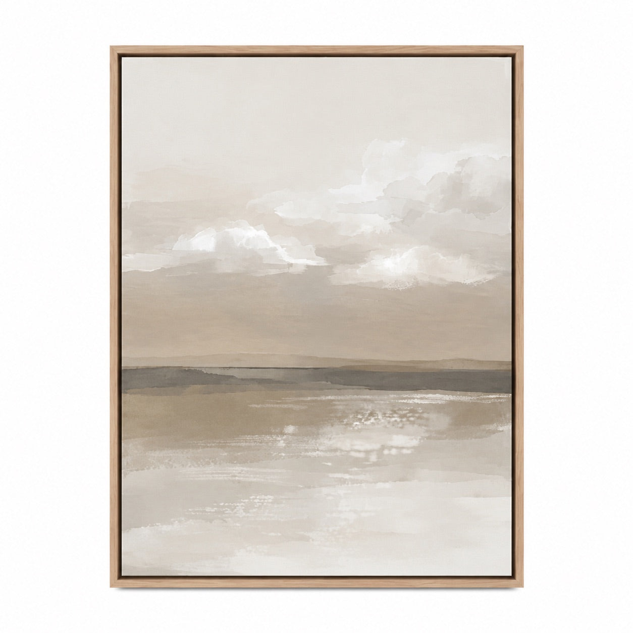 Nebeliger Morgensee